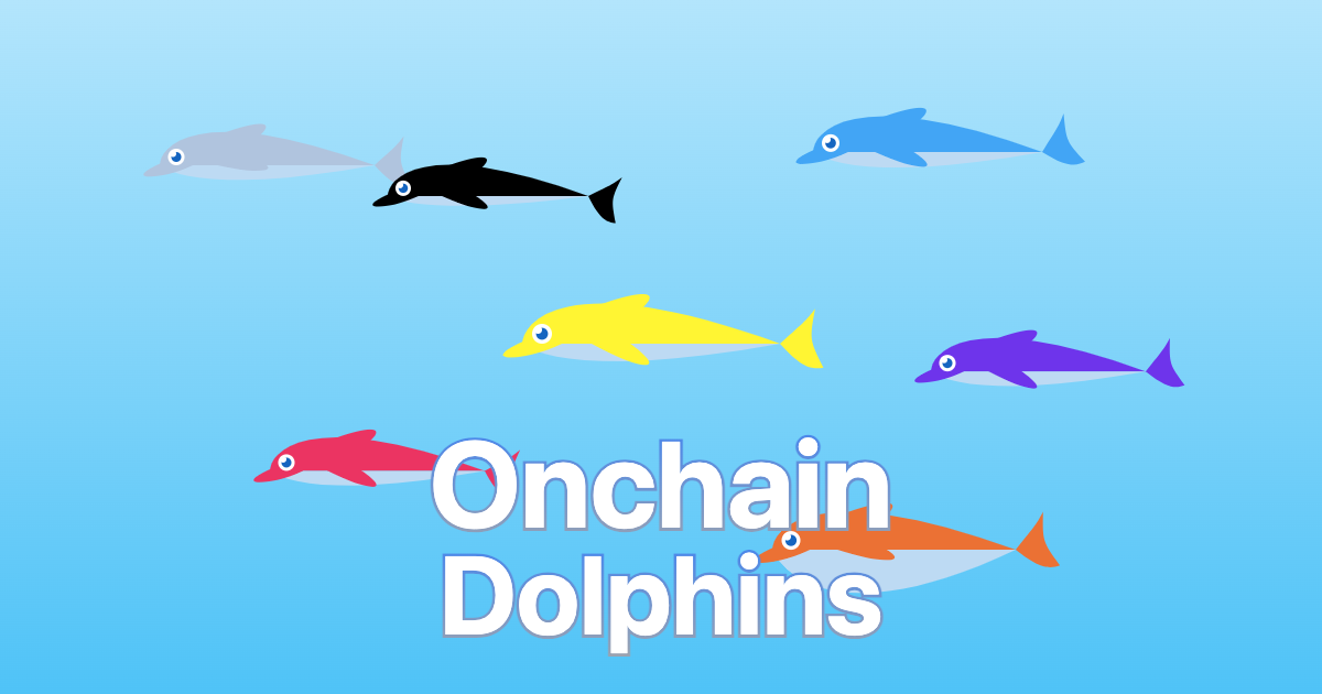 Onchain Dolphins - Farcaster Mini Apps